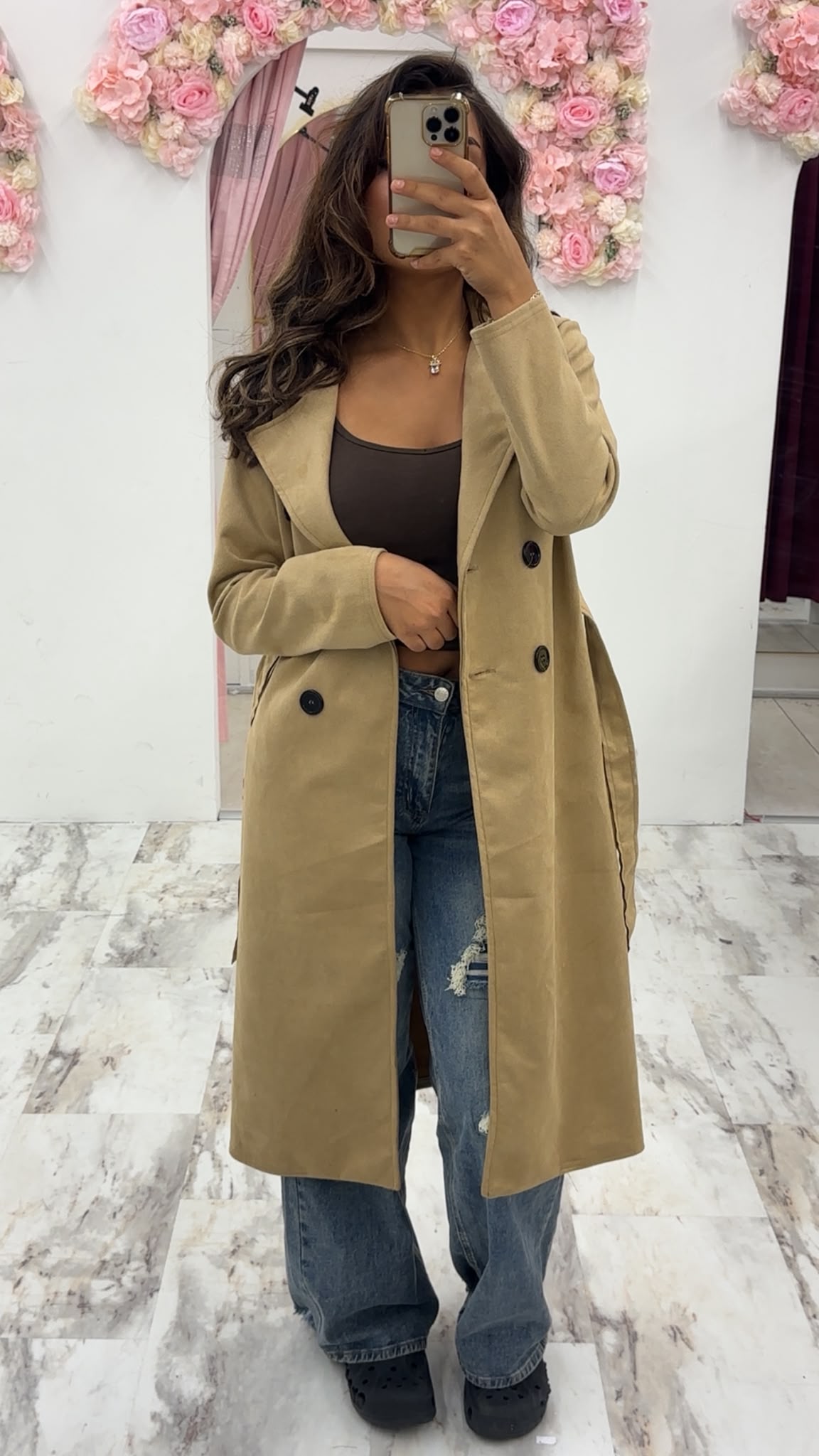 Suede Coat