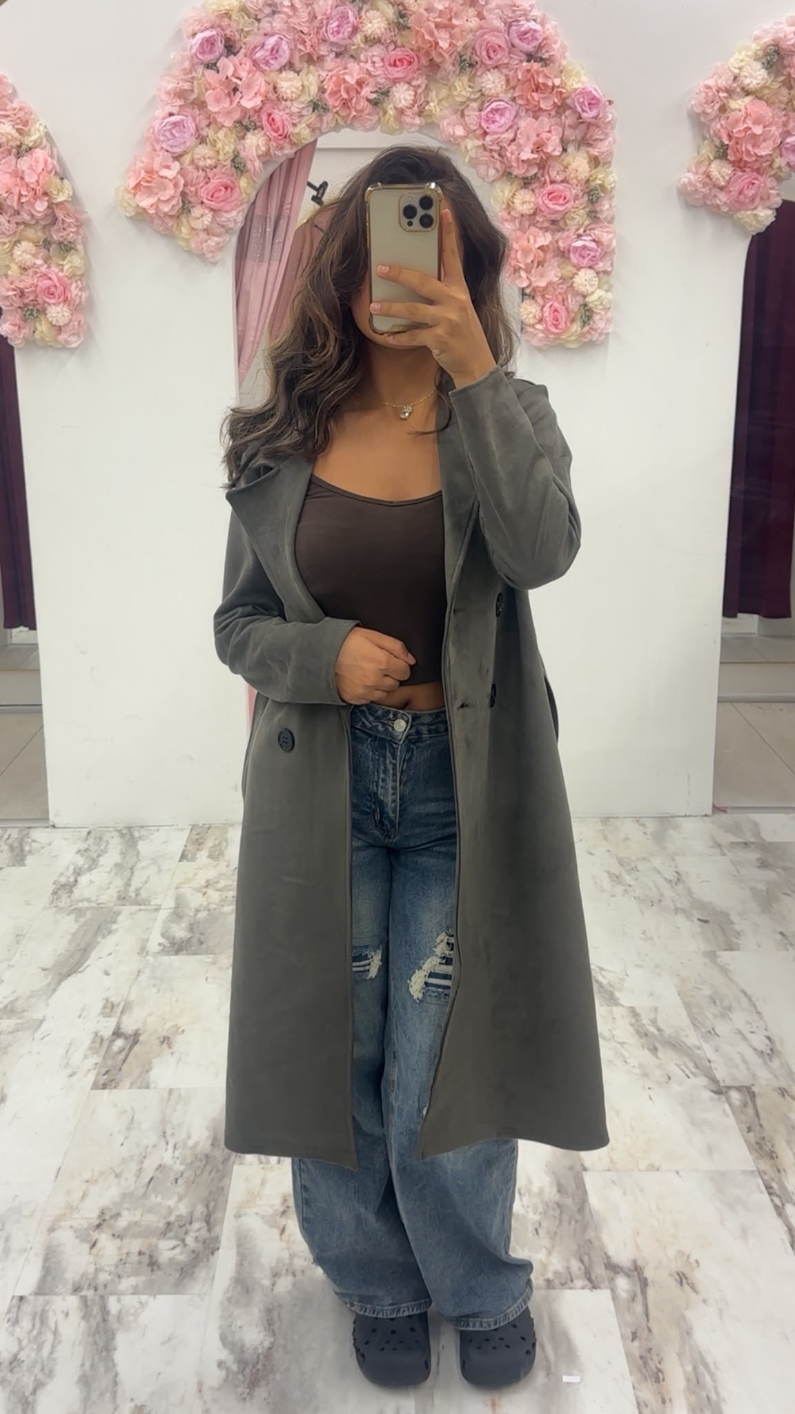 Suede Coat