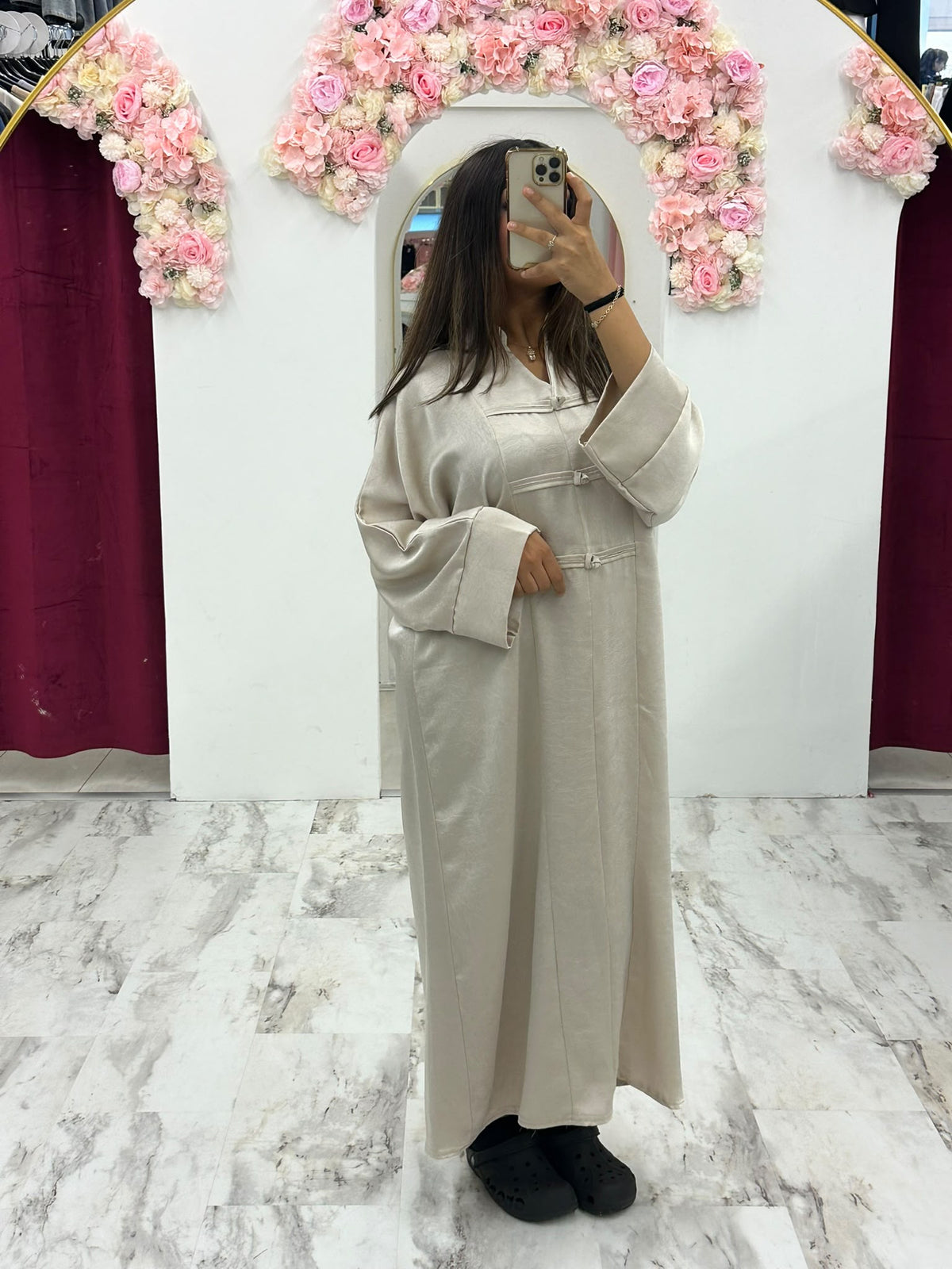 Abaya knoopsluiting