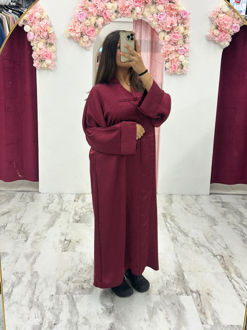 Abaya knoopsluiting