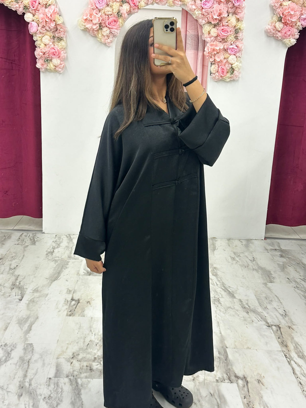 Abaya knoopsluiting