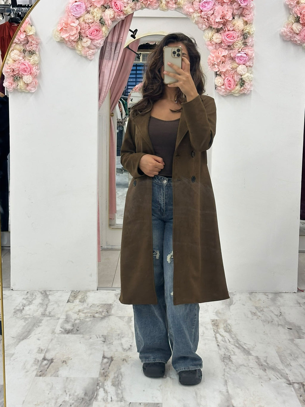 Suede Coat