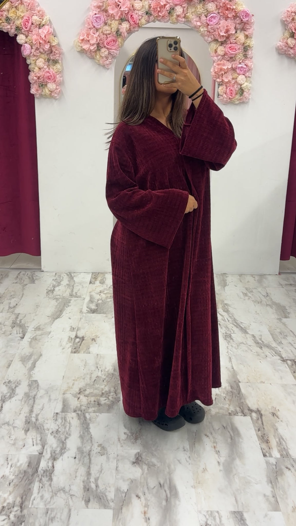 Maxi dress V-hals