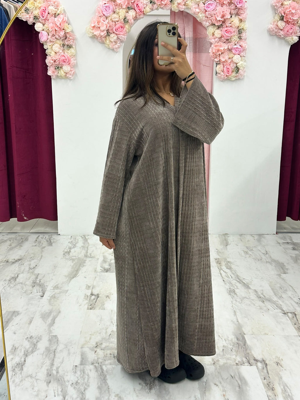 Maxi dress V-hals