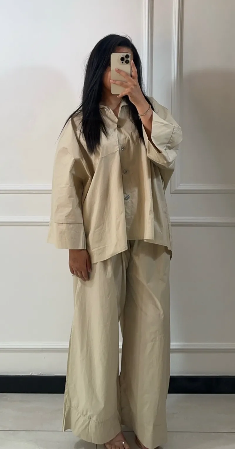 Plain button set by pashion